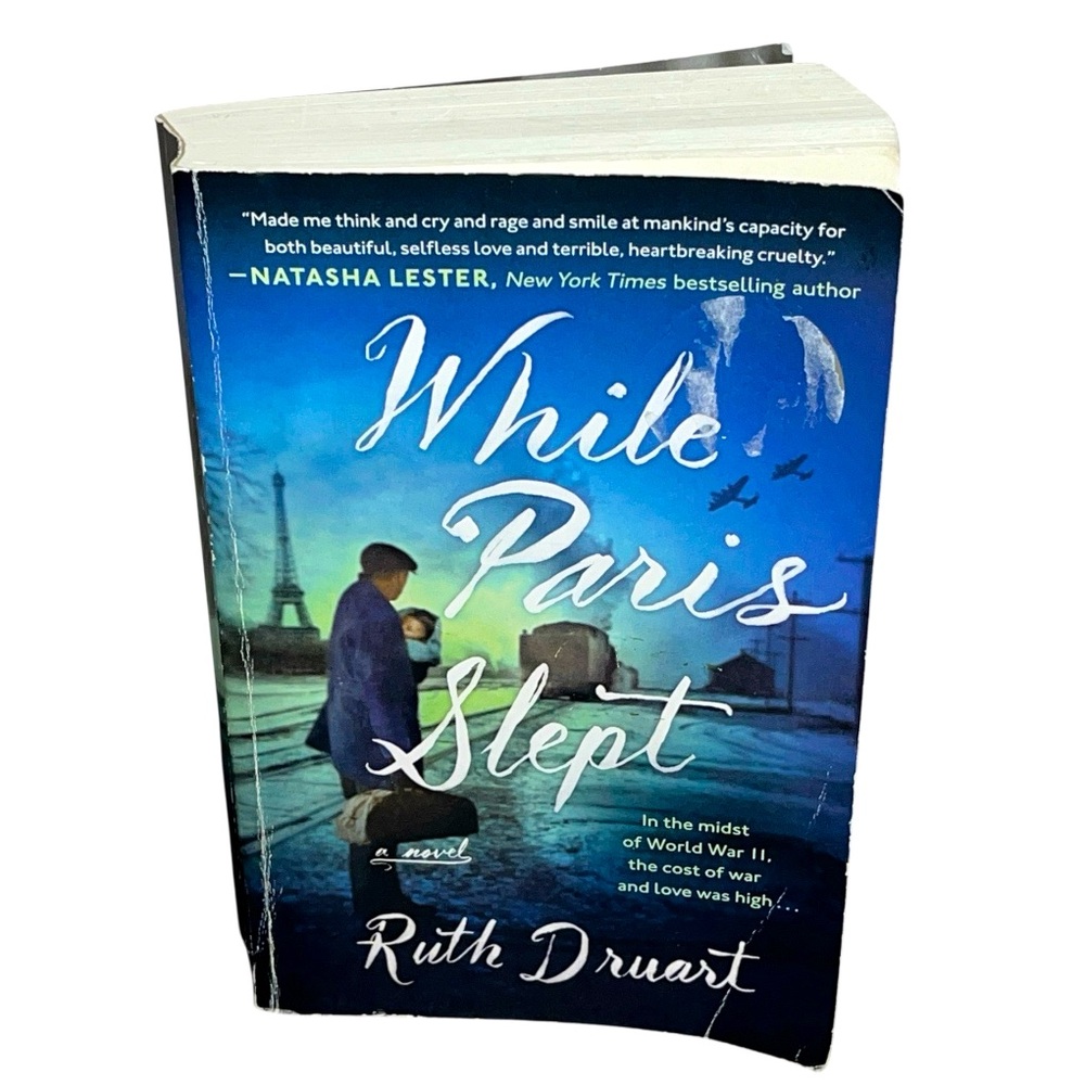While Paris Slept by Ruth Druart Historical Fiction Paperback Book